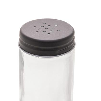 Imagem de Pote Porta Tempero Saleiro de Vidro com Tampa 80ml Lyor