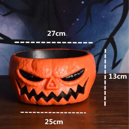 Suporte Doces Abóbora Halloween EQTGI - Decoração Assustadora