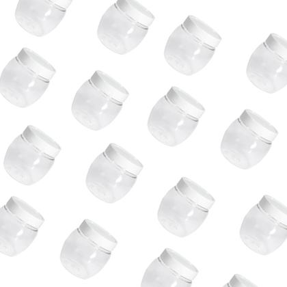 Imagem de Pote Redondo Tasil De 250ml Com Tampa Branca