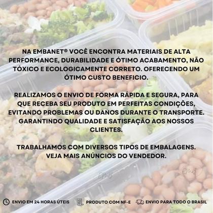 Imagem de Pote Retangular 750ml - Resistente ao Calor e Frio - Embanet