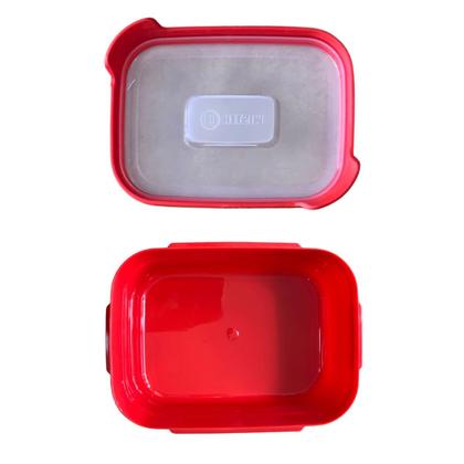 Imagem de Pote Retangular de 1 Litro - Vermelho