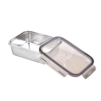 Imagem de Pote Retangular Em Aço Inox 2,25 Litros Kenya