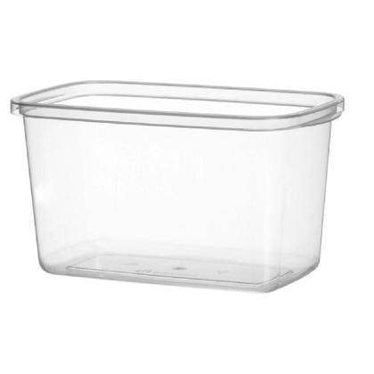 Imagem de Pote retangular volare 3,0 l transparente pote oficial para presídios