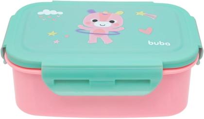 Imagem de Pote Térmico Bento Box Buba com Interior em Aço Inoxidável - Linha Zoo Unicórnio 600ml