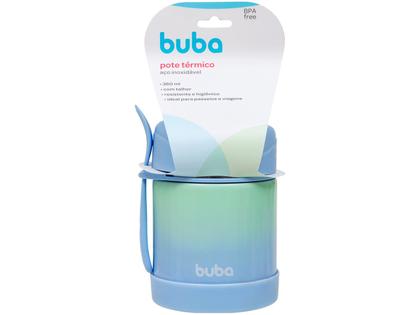 Imagem de Pote termico degrade com colher azul - buba