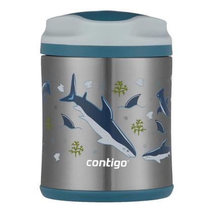 Imagem de Pote Térmico Inox Kids Tubarão 295ml - Contigo