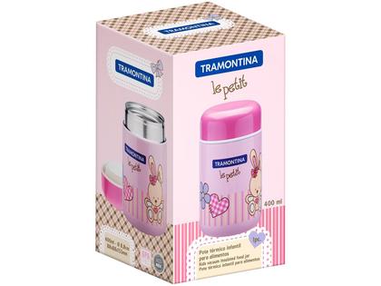Imagem de Pote Térmico Tramontina Le Petit 400 Ml Rosa