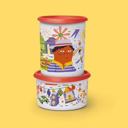 Imagem de Pote Tupperware Master Mágico Brasil Mágico 1,5L