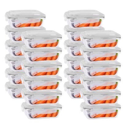 Imagem de Pote Vidro 1520ML Vai ao Forno Microondas c/Tampa 24 Unidade