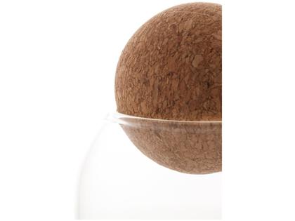 Imagem de Pote Vidro Com Tampa Esfera Rolha Clean 510 ml