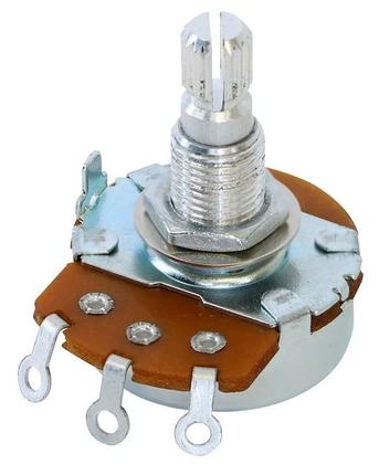Imagem de Potenciômetro 20mm Alpha ALP500A logarítmico A 500K