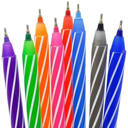Kit Presente Volta às Aulas - 24 Conjuntos Com Canetas E Chaveiros Inspiradores