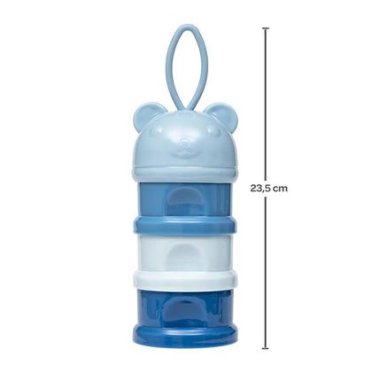 Imagem de Potes Empilháveis Porta Leite Em Pó Snack Bebê Infantil - Buba