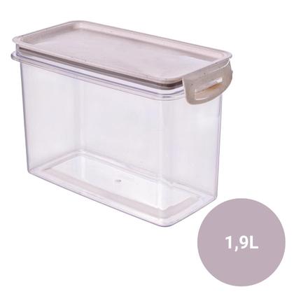 Imagem de Potes herméticos em acrílico porta mantimentos Monte Seu Kit