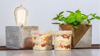 Imagem de Potes Quadrados 220ml Bolo No Pote Lacre 200 Potinhos C Nota