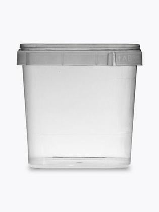 Imagem de Potes Quadrados 220ml Bolo No Pote Lacre 200 Potinhos C Nota