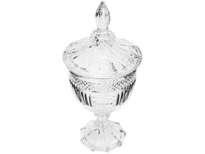 Imagem de Potiche de Cristal 24,5cm Lyor Santorini