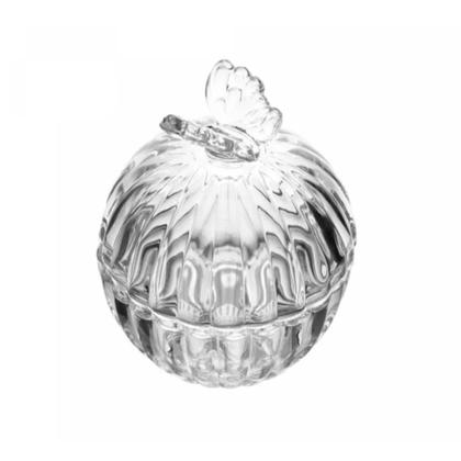 Imagem de Potiche de Vidro Cristal Borboleta 9,5cm Wolff C20742