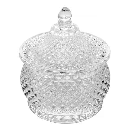 Imagem de Potiche de Vidro Hat Spikes 8cm x 8cm x 9,5cm - Wolff