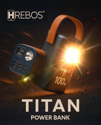 Imagem de Power Bank 60.000mah 100w Hrebos Pb999 Para Star Mini Carregamento super rapido em smartfones