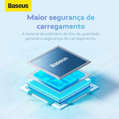 Imagem de Power Bank Baseus Airpow 10000mah Turbo 20w Cabo Usb-c