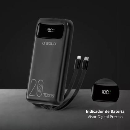 Imagem de Power Bank Carregador Portátil Turbo 20.000mah Com Anatel