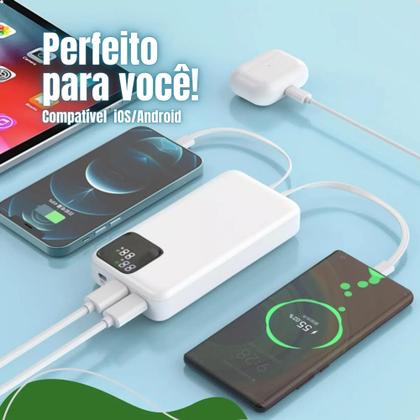 Imagem de Power Bank Carregador Portátil Turbo 20.000mah Com Anatel