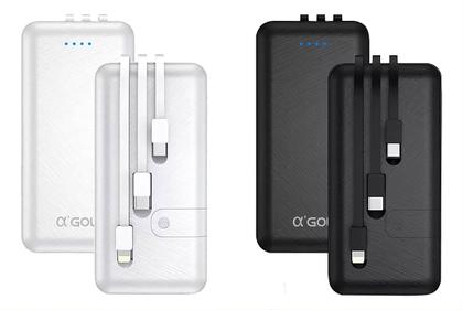 Imagem de Power Bank Portátil 10.000mah Tipo C Lightning Micro Usb