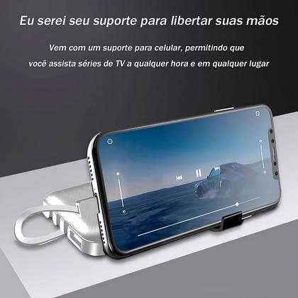 Imagem de Power Bank Portátil 10.000mah Tipo C Lightning Micro Usb