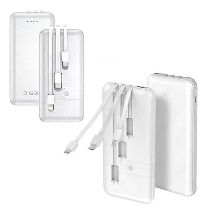 Imagem de Power Bank Portátil 10.000mah Tipo C Lightning Micro Usb