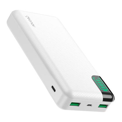 Imagem de Power Bank Universal Geonav, 20000 mAh, Branco - PB20KWT