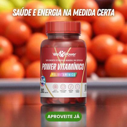 Imagem de Power Multivitamínico 90 CAPS  Nova Fórmula  Energia, Imunidade e Desempenho