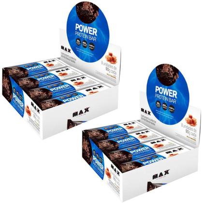 Imagem de Power Protein Bar 90gr Display 8 Unidades Max Titanium