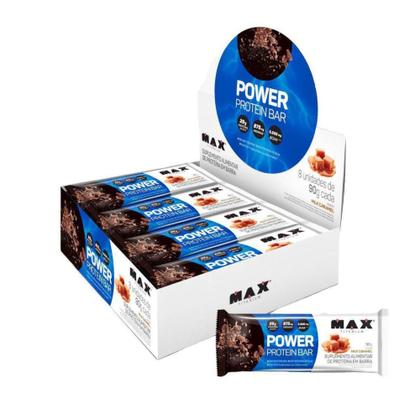 Imagem de Power Protein Bar 90gr Display 8 Unidades Max Titanium