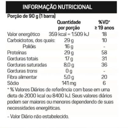 Imagem de Power Protein Bar (Caixa c/ 12un de 41g) Max Titanium
