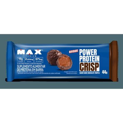 Imagem de Power Protein Crisp 12 Un 44g Chocolate Truffle Max Titanium