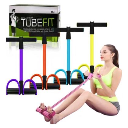 Imagem de Power Tube Elástico De Tensão Extensor Exercícios Funcional