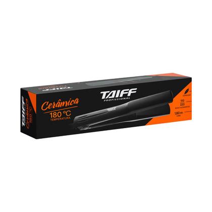 Imagem de PRANCHA ACTION CERAMIC TAIFF BIVOLT AUTOMÁTICO PRETA 180ºC