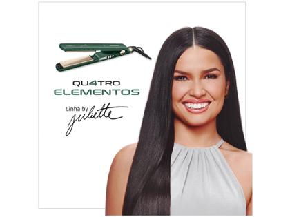 Imagem de Prancha Alisadora By Juliette Mondial Verde Oliva Bivolt PJU02