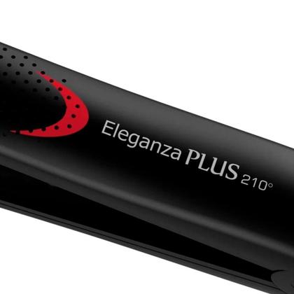 Imagem de Prancha Alisadora de Cabelo Gama Italy Eleganza Plus Chapinha Cerâmica 210º C Bivolt