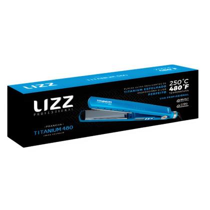 Imagem de Prancha Alisadora Lizz Professional Titanium 480 250C/480F