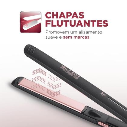 Imagem de Prancha Alisadora Mondial Black Rose P-27