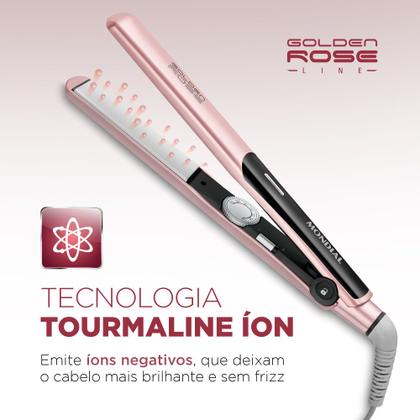 Imagem de Prancha Alisadora Mondial Golden Rose P20 Bivolt