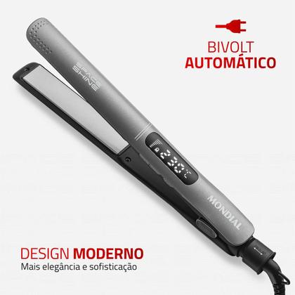 Imagem de Prancha Alisadora P-25 Space Shine 50W Grafite Bivolt Mondial