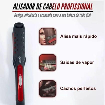 Imagem de Prancha Bivolt Para Cachos - Hairstar Clássica