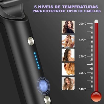 Imagem de Prancha De Cabelo Gama Italy Ion Ceramica 410ºf Profissional Chapinha Plus Modelador Cacheador Nova Escova Alisadora Secadora Hq Bivolt