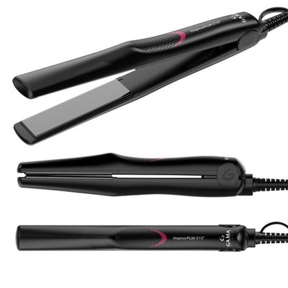 Imagem de Prancha De Cabelo Gama Italy Ion Ceramica 410ºf Profissional Chapinha Plus Modelador Cacheador Nova Escova Alisadora Secadora Hq Bivolt