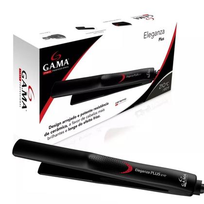 Imagem de Prancha De Cabelo Gama Italy Ion Ceramica 410ºf Profissional Chapinha Plus Modelador Cacheador Nova Escova Alisadora Secadora Hq Bivolt