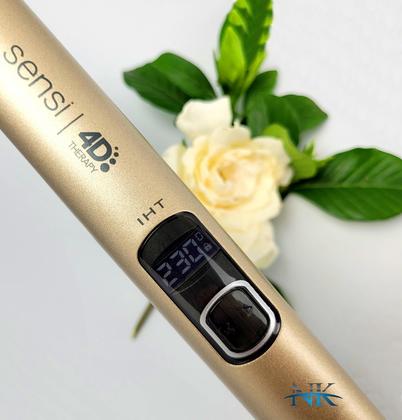 Imagem de Prancha De Cabelo Gama Italy Profissional Cerâmica 450ºf Sensi Chapinha Progressiva Milhões Ions Dourado Bivolt Maleta