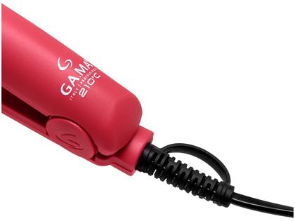 Imagem de Prancha De Cabelo Gama Italy Profissional Cerâmica 450ºf Sensi Chapinha Progressiva Milhões Ions Rose Modelador Philco Duo Bivolt